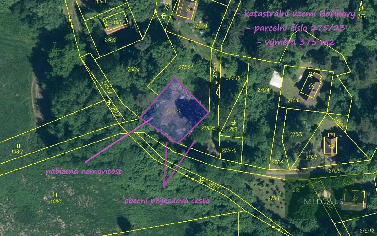 Fotografie 2 - Prodej pozemku · Bydlení · 375 m²