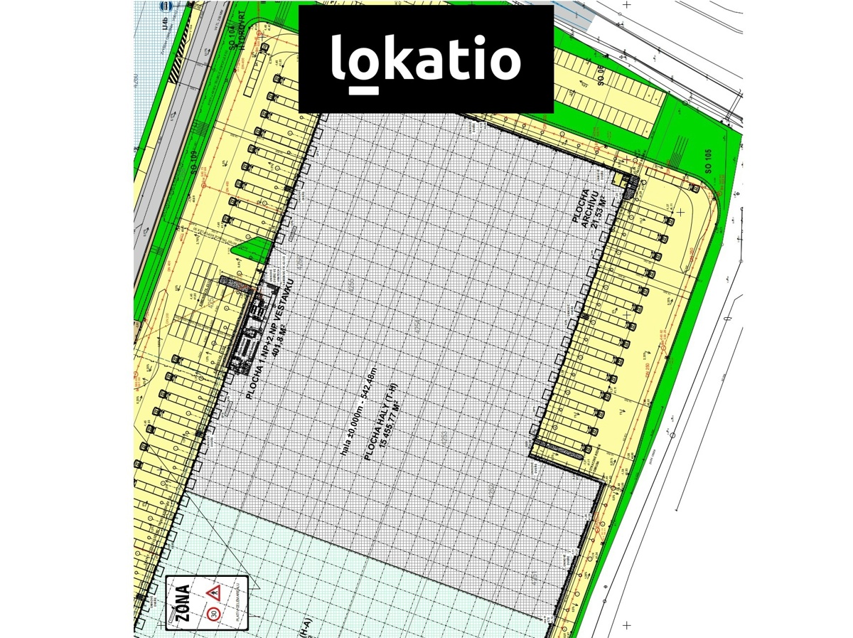 Fotografie 2 - Pronájem komerční nemovitosti · Sklad · 15 612 m²