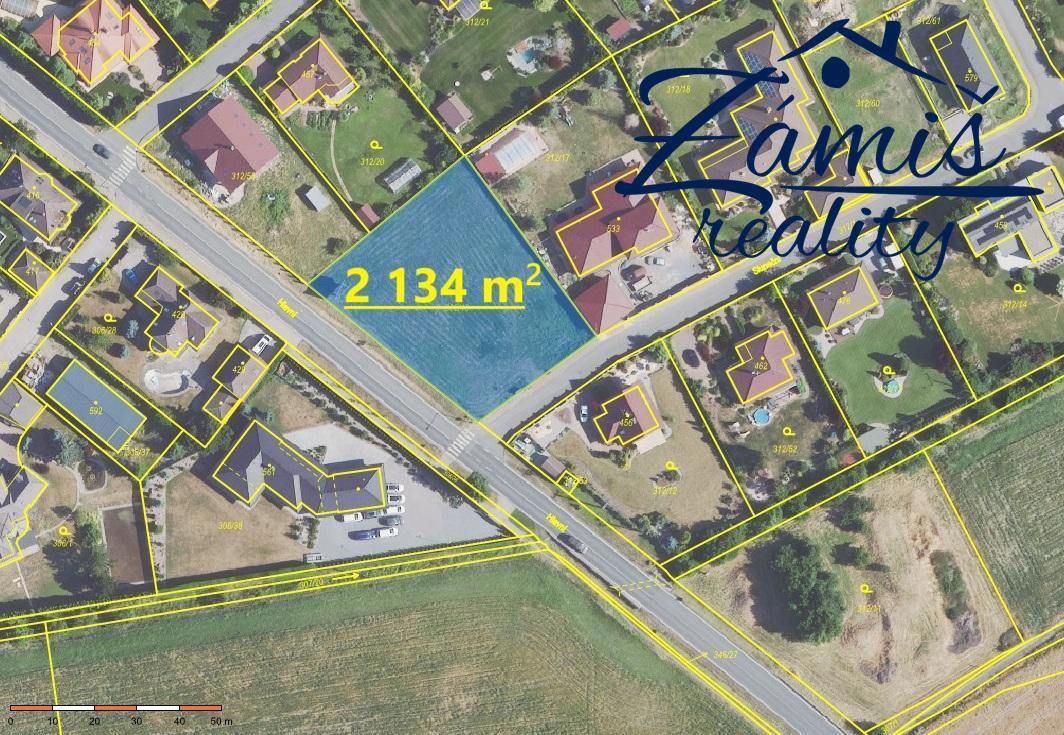 Fotografie 1 - Prodej pozemku · Bydlení · 2 134 m²