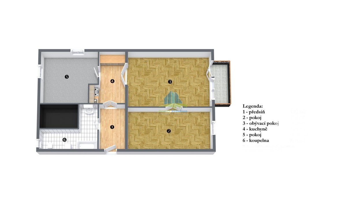 Fotografie 2 - Prodej bytu · 3+kk · 72 m²