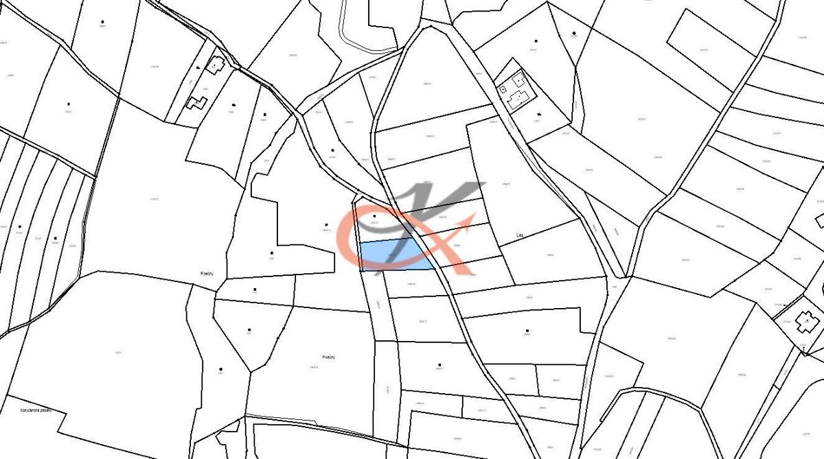 Fotografie 2 - Prodej pozemku · Pole · 1 550 m²