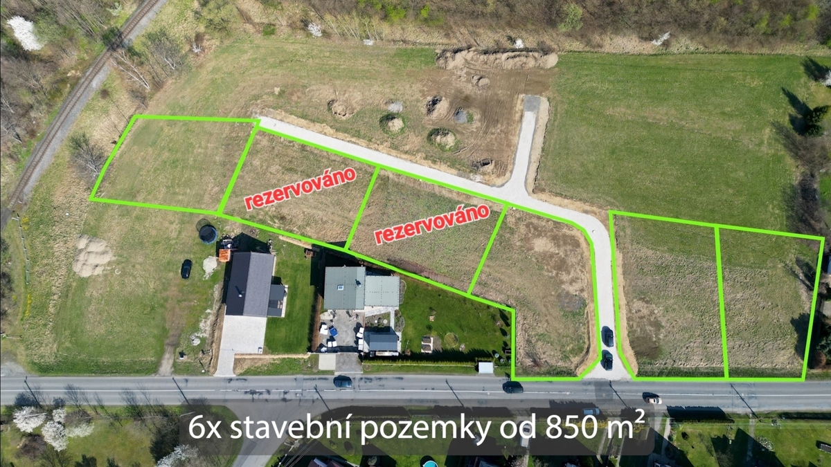 Fotografie 1 - Prodej pozemku · Bydlení · 850 m²
