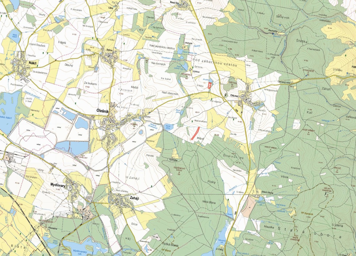 Fotografie 4 - Prodej pozemku · Pole · 18 417 m²