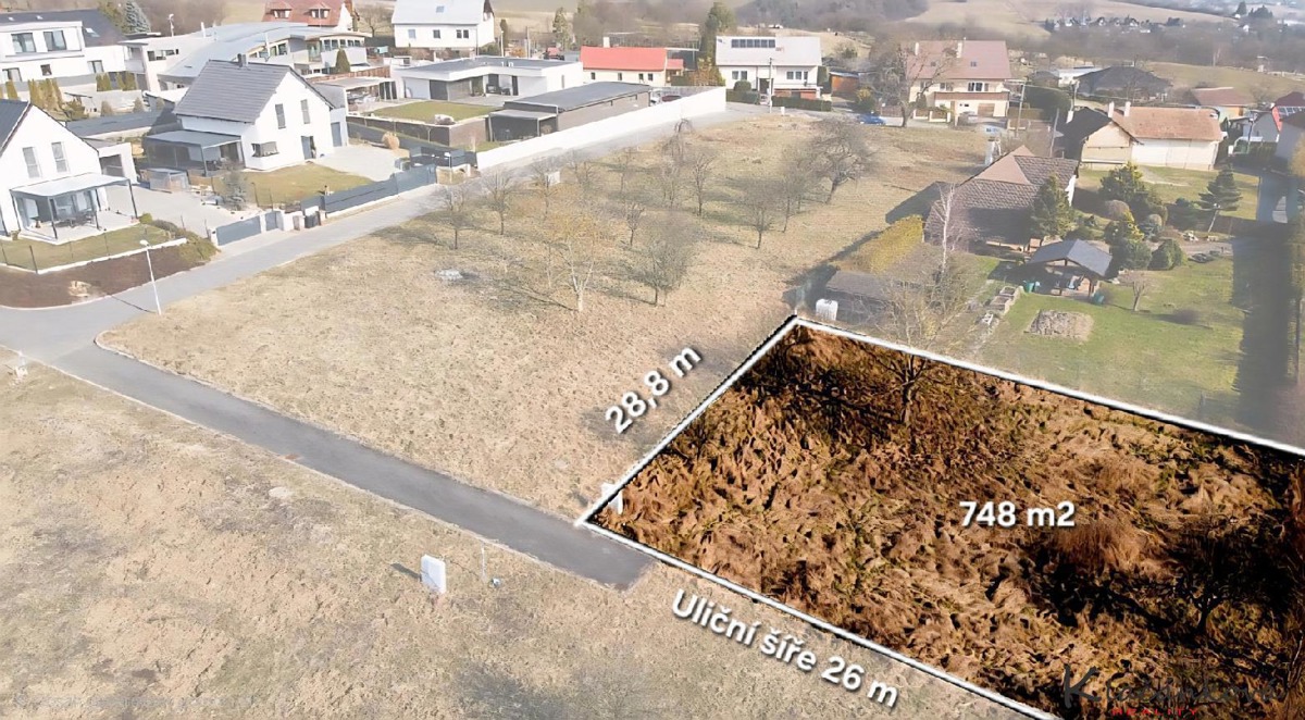 Prodej pozemku · Bydlení · 748 m²