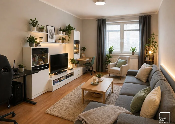 Pronájem bytu · 2+kk · 61 m²