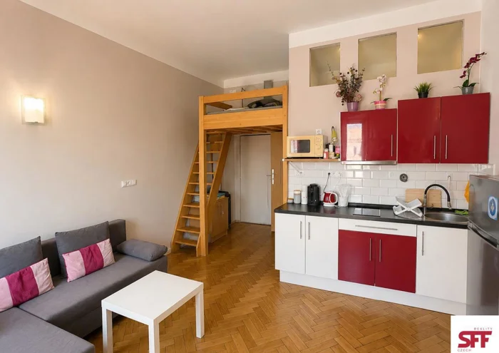 Pronájem bytu · 1+kk · 27 m²