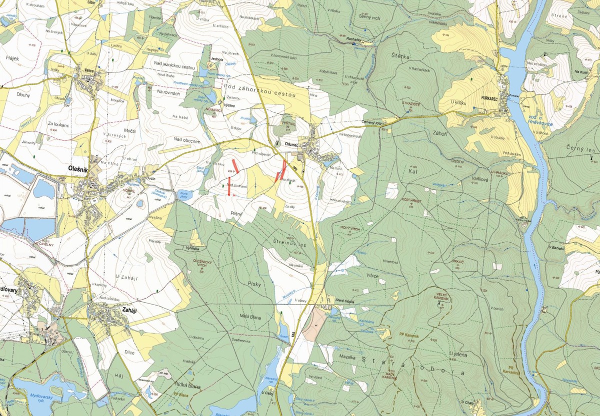 Fotografie 4 - Prodej pozemku · Pole · 17 214 m²