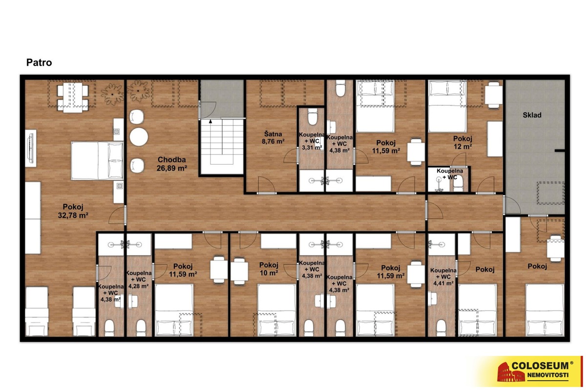 Fotografie 2 - Pronájem komerční nemovitosti · 292 m²