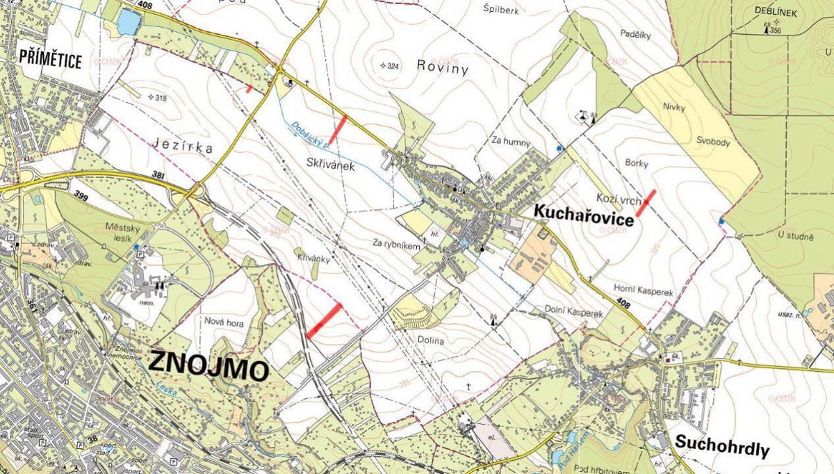 Fotografie 4 - Prodej pozemku · Pole · 6 602 m²