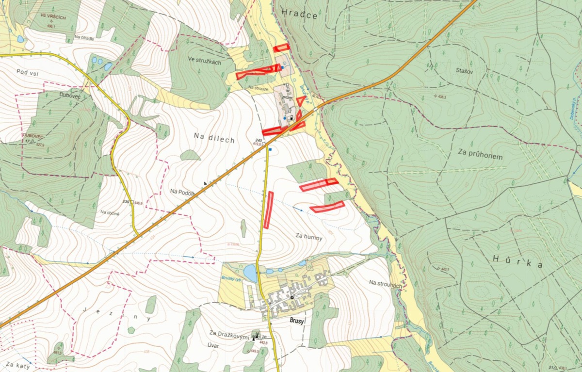 Fotografie 3 - Prodej pozemku · Pole · 23 598 m²