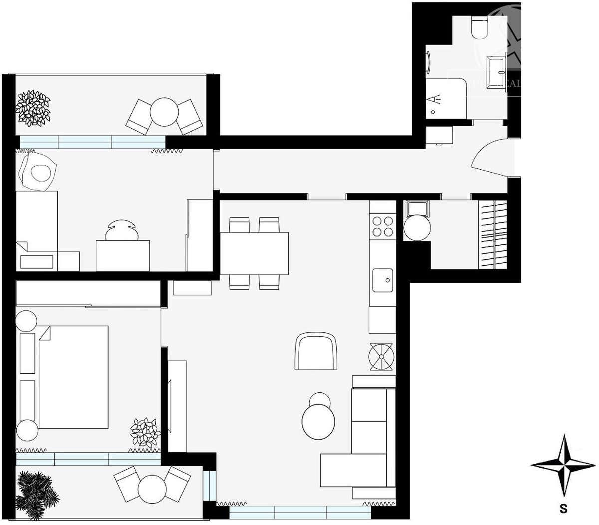 Продажа квартиры · 3+kk · 81 m²