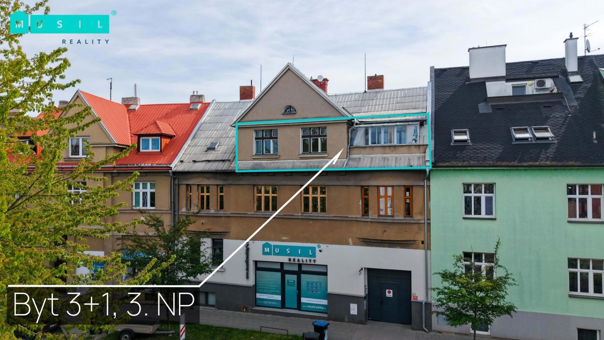 Pronájem bytu · 3+1