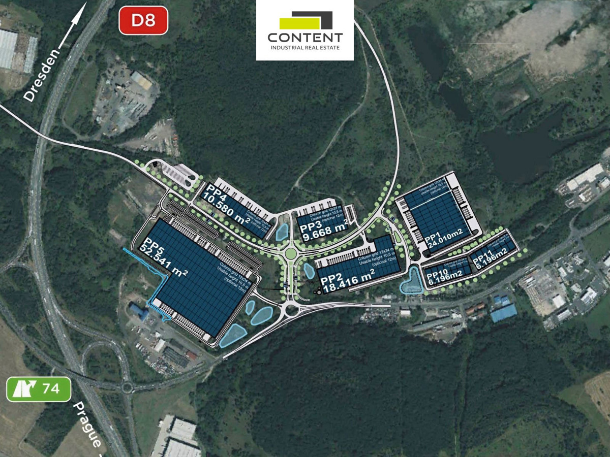 Fotografie 3 - Pronájem komerční nemovitosti · 10 580 m²