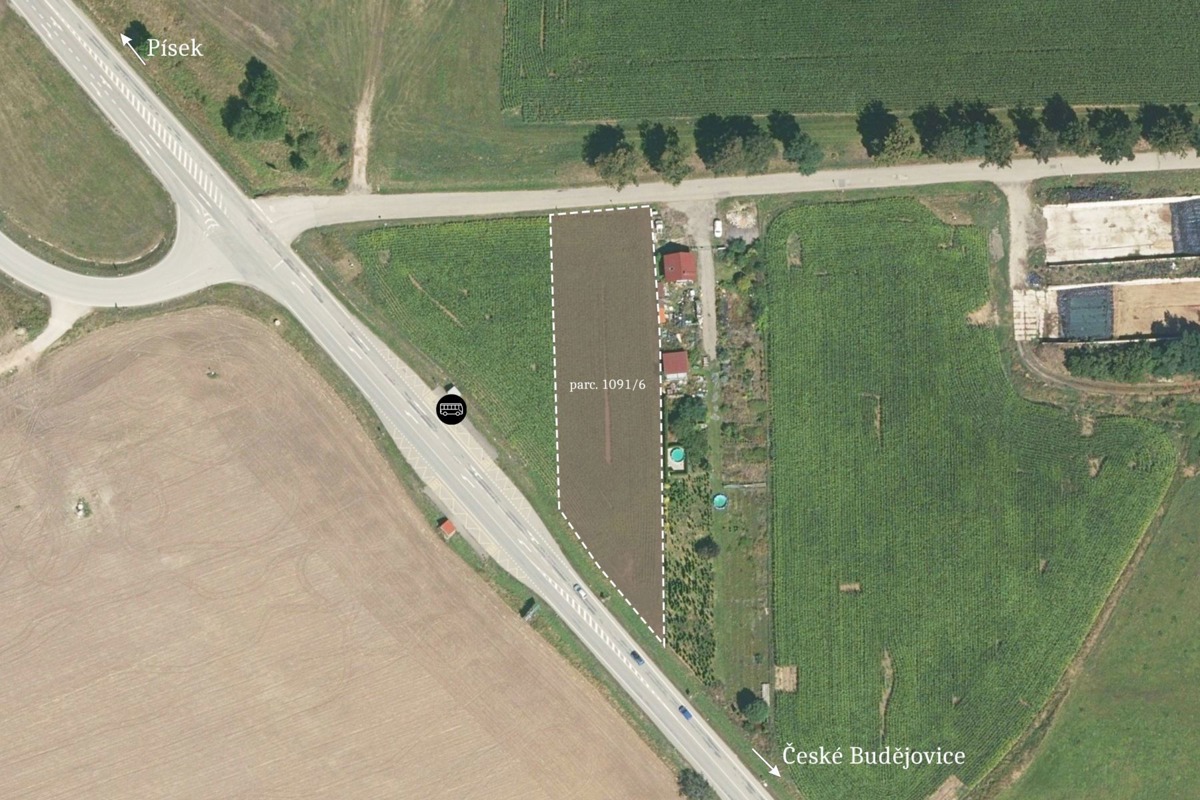 Fotografie 3 - Prodej pozemku · Komerční · 2 747 m²