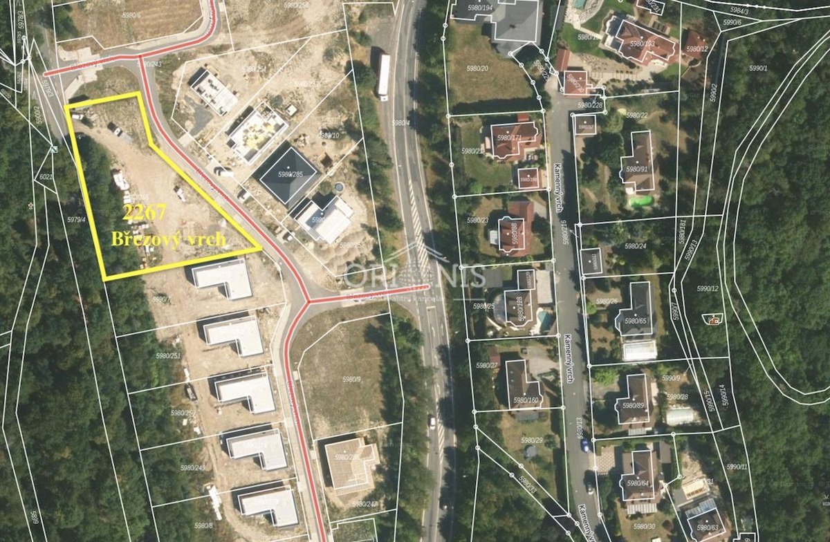 Fotografie 3 - Prodej pozemku · Bydlení · 2 267 m²