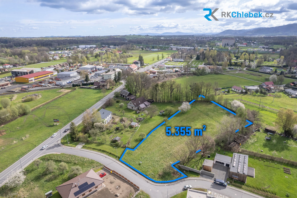 Prodej pozemku · Bydlení · 5 355 m²