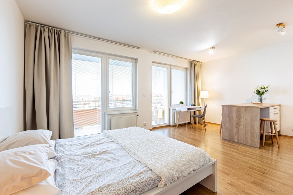 Căn hộ cho thuê · 1+kk · 39 m²