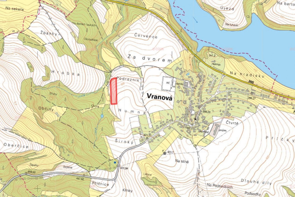 Fotografie 2 - Prodej pozemku · Pole · 7 790 m²
