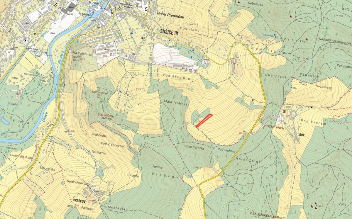 Fotografie 1 - Prodej pozemku · Louka · 1 642 m²