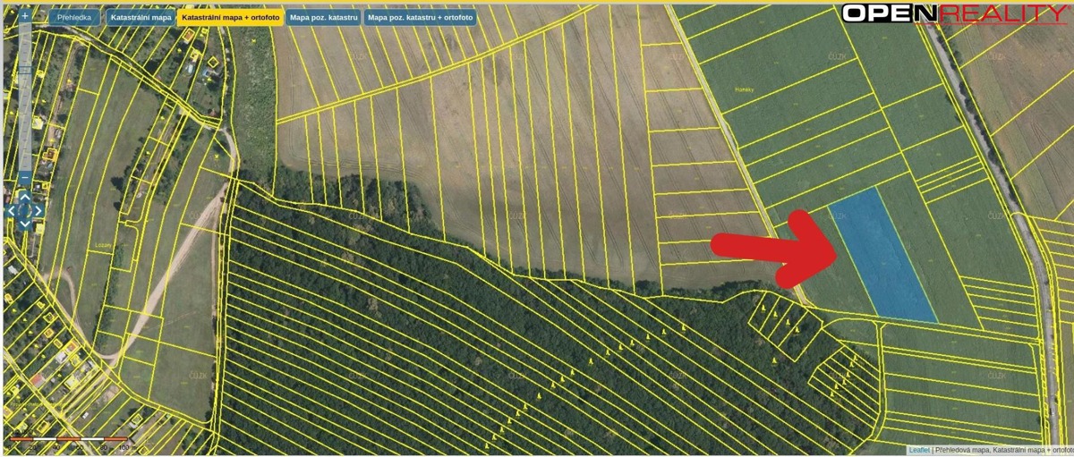 Prodej pozemku · Pole · 5 791 m²