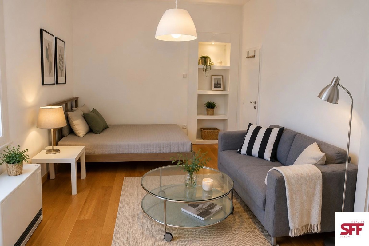 Căn hộ cho thuê · 1+kk · 38 m²