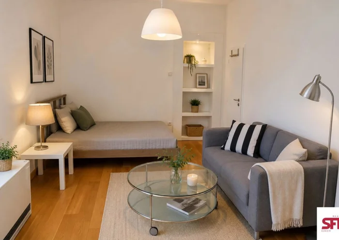 Căn hộ cho thuê · 1+kk · 38 m²