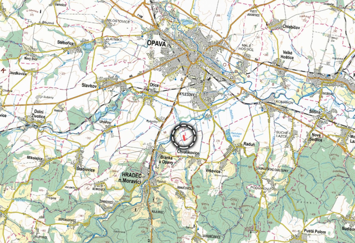 Fotografie 3 - Prodej pozemku · Pole · 9 345 m²